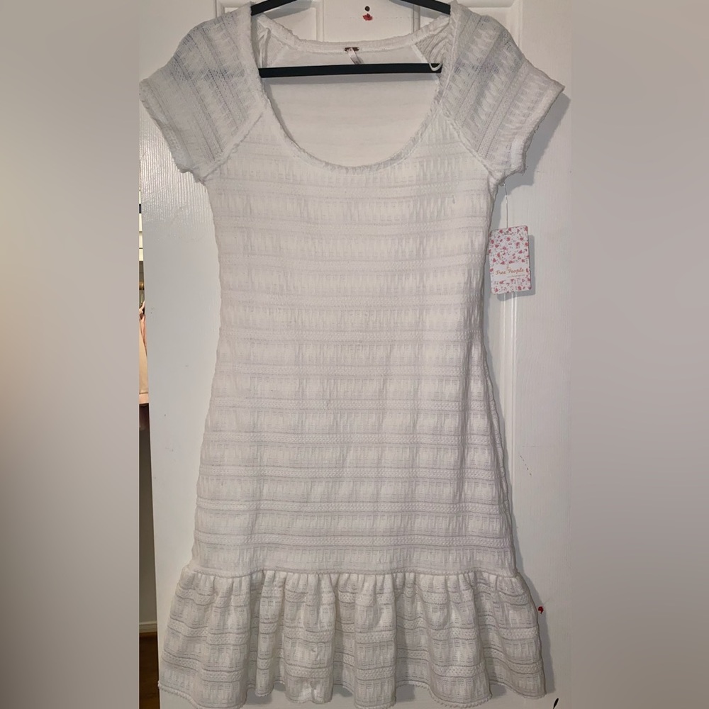 Free People Ivory Cozy day dress